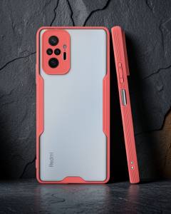 Xiaomi Redmi Note 10 Pro Kılıf Platin Silikon - Pembe