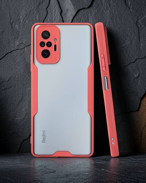 Xiaomi Redmi Note 10 Pro Kılıf Platin Silikon - Pembe