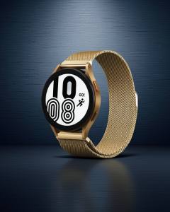 Watch 20mm Metal Mıknatıslı Kordon (saat Değildir) - Gold