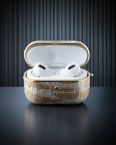AirPods Pro 2 (2. Nesil) Klor Taşlı Kılıf - Desen 6
