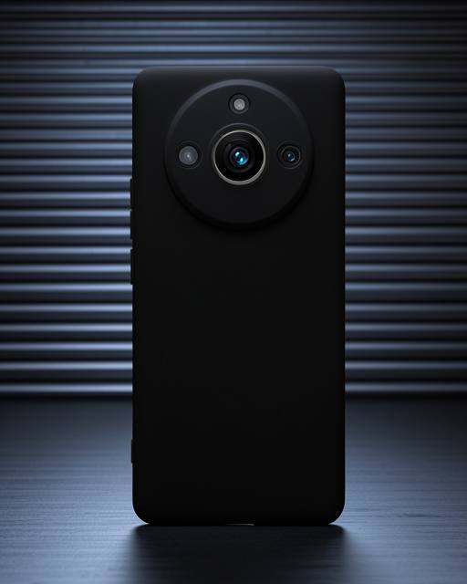 Realme 11 Pro Kılıf Nano İçi Kadife Silikon - Siyah