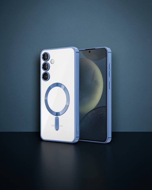 Samsung Galaxy S23 Plus Kılıf Kross Magneticsafe Kapak - Sierra Blue