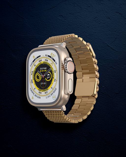 Apple Watch 42mm Ascend Metal Kordon (saat Değildir) - Gold