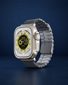 Apple Watch 42mm Ascend Metal Kordon (saat Değildir) - Gri