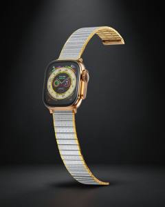 Apple Watch 38mm Made Metal Kordon (saat Değildir) - Gümüş-gold