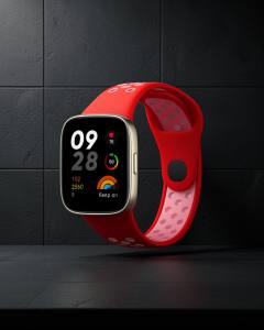 Xiaomi Redmi Watch 3 Spor Delikli Kordon (saat Değildir) - Turkuaz-beyaz