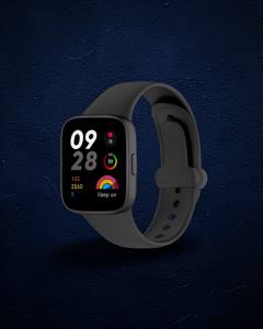 Xiaomi Redmi Watch 3 Origin Silikon Kordon (saat Değildir) - Siyah