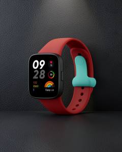 Xiaomi Redmi Watch 3 Origin Silikon Kordon (saat Değildir) - Füme