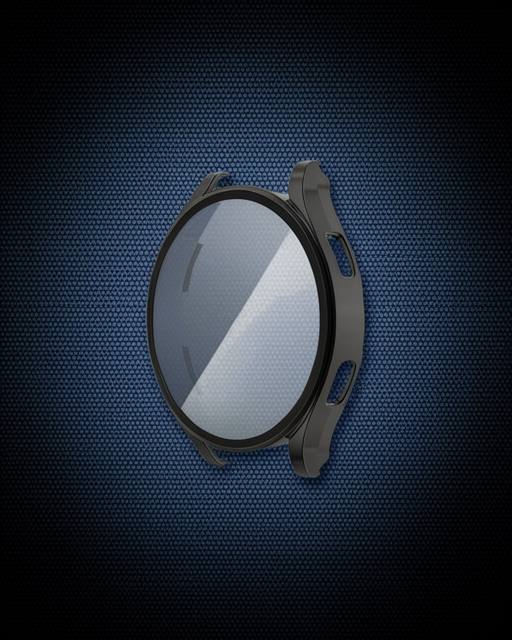 Watch 5 40mm Wall Camlı Kasa Ekran Koruyucu - Siyah