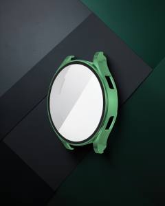 Watch 5 40mm Wall Camlı Kasa Ekran Koruyucu - Koyu Yeşil