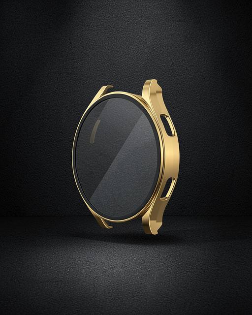 Watch 5 44mm Wall Camlı Kasa Ekran Koruyucu - Gold