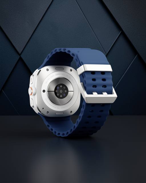 Samsung Watch 7 Ultra Kr417 Rug Silikon Kordon - Lacivert