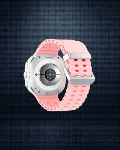 Watch 7 Ultra Kr417 Rug Silikon Kordon - Pudra