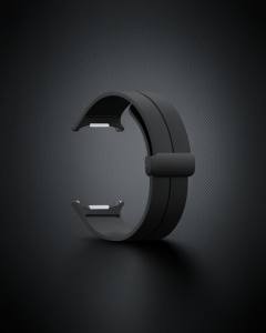Watch 7 Ultra Kr418 Tender Silikon Kordon - Siyah