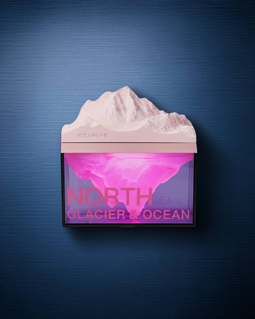 Z4 Kuzey Okyanus Temalı Gece Lambası Özellikli Bt Kablosuz Hoparlör - Pembe