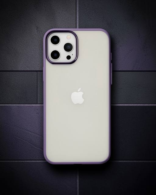 Apple İphone 12 Pro Max Kılıf Element Silikon - Mor