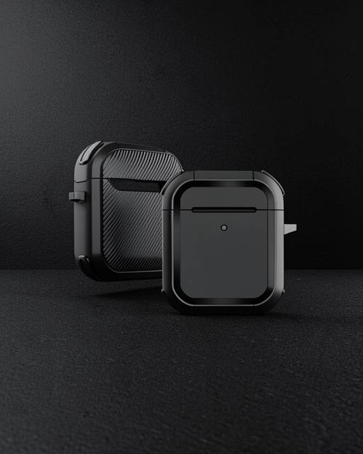 Apple Airpods 2 (2.nesil) Tank Kılıf - Siyah
