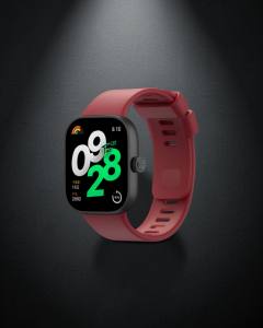 Xiaomi Redmi Watch 4 Klasik Kordon - Bordo