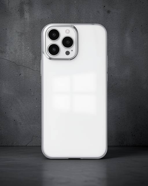 Apple İphone 13 Pro Kılıf Element Silikon - Gümüş