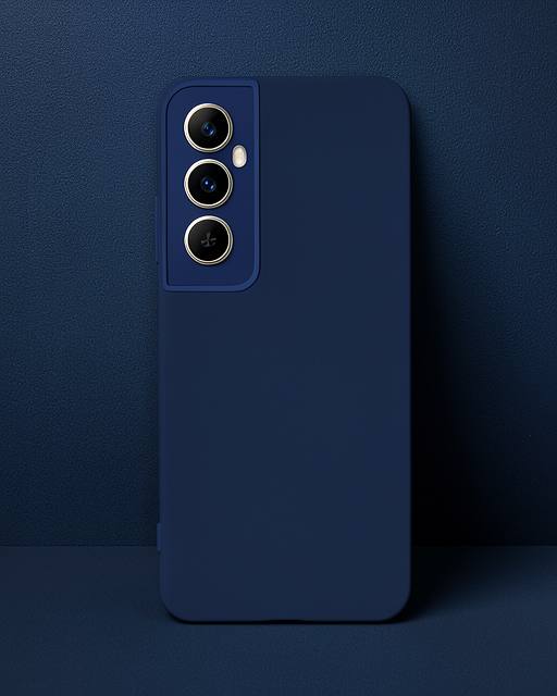 Realme C65 Kılıf - First Silikon - Lacivert