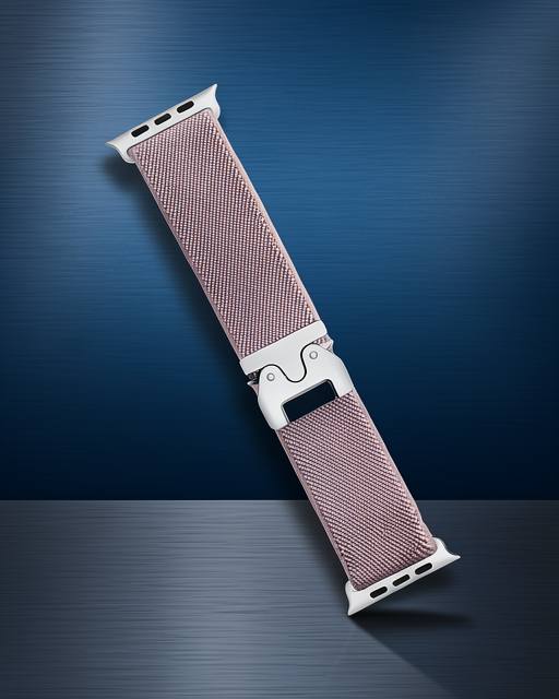 Apple Watch 42mm Forest Kumaş Kordon - Lila