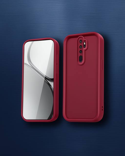 Xiaomi Redmi Note 8 Pro Kılıf Viera Silikon - Bordo