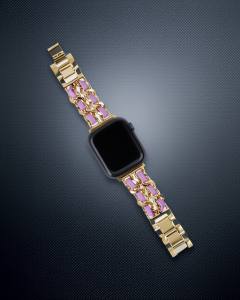Watch 22mm Kr405 Metal Bakla Kordon (saat Değildir) - Lila