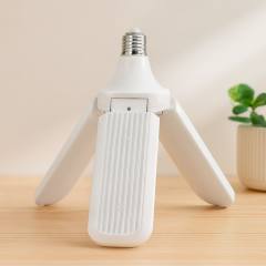 Pervane Model 3 Kollu Beyaz LED Ampul E27 24W