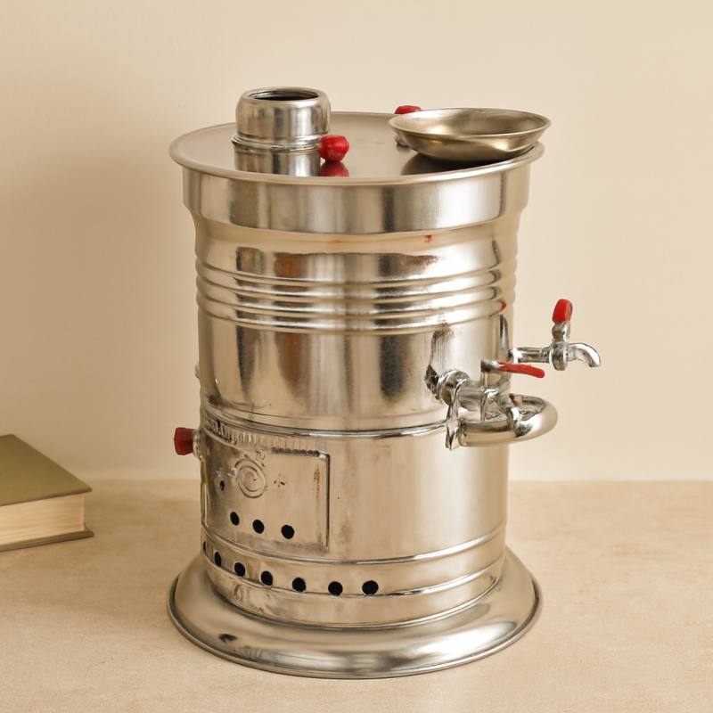 5 L Piknik Semaveri (Çift Musluk)
