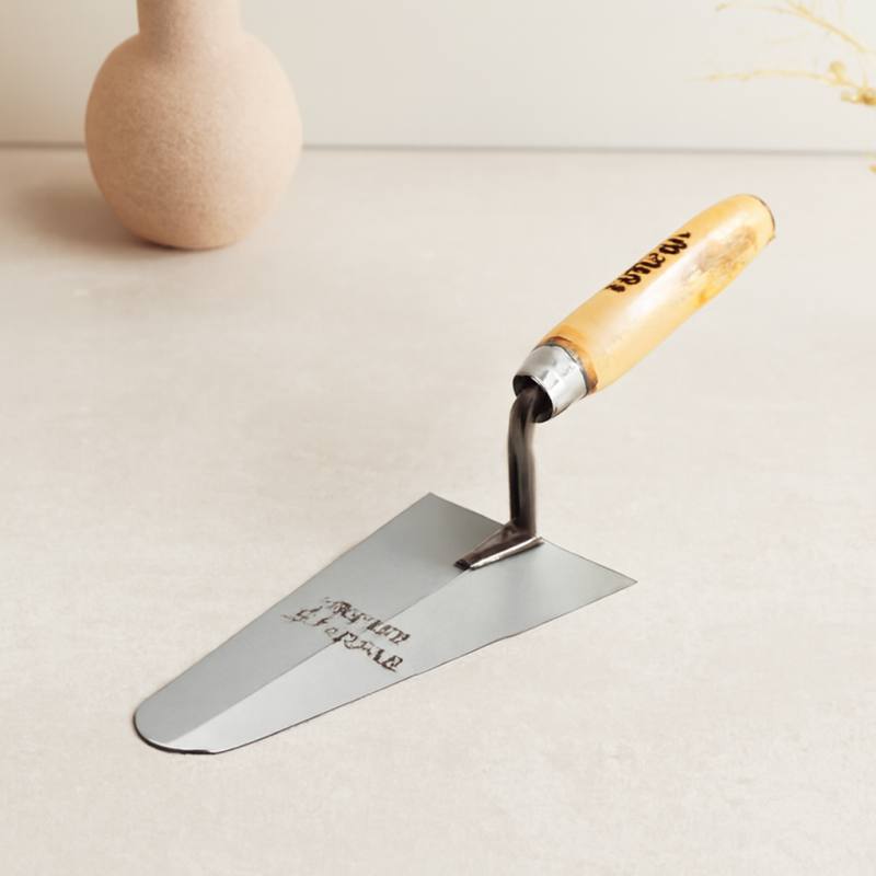 Çelik Sıva Mala 22 cm Ahşap Saplı