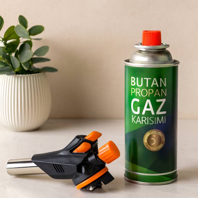 Pürmüz Torch Seti - 227g Kamp Gazlı