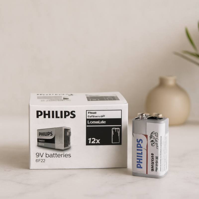 9V Çinko Klorür Pil (6F22)