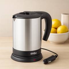 Araç İçi Kettle 24V 0.8L Paslanmaz Çelik 200W