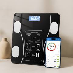 Vücut Analizli Bluetooth Dijital Baskül 180kg/50g