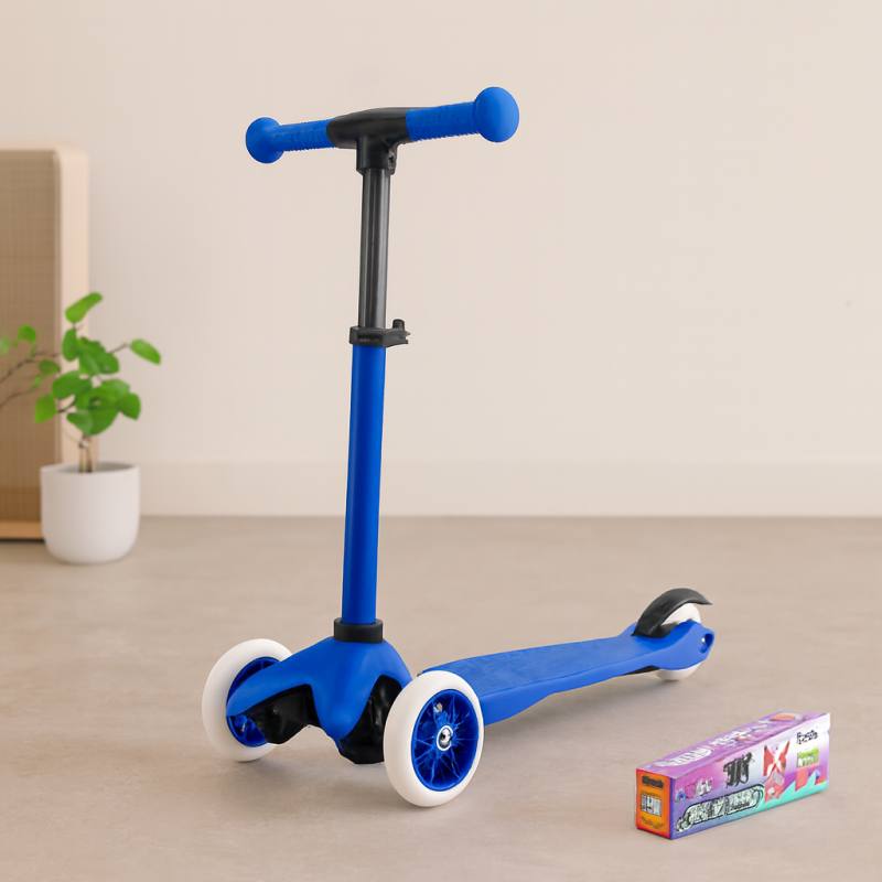 Vintage Çocuk Scooter - Ayarlı 55–71 cm, 40 kg Taşıma