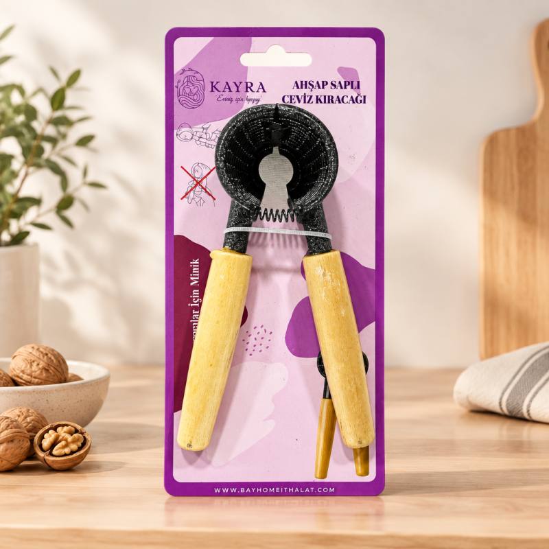 Ahşap Saplı Ceviz Kıracağı