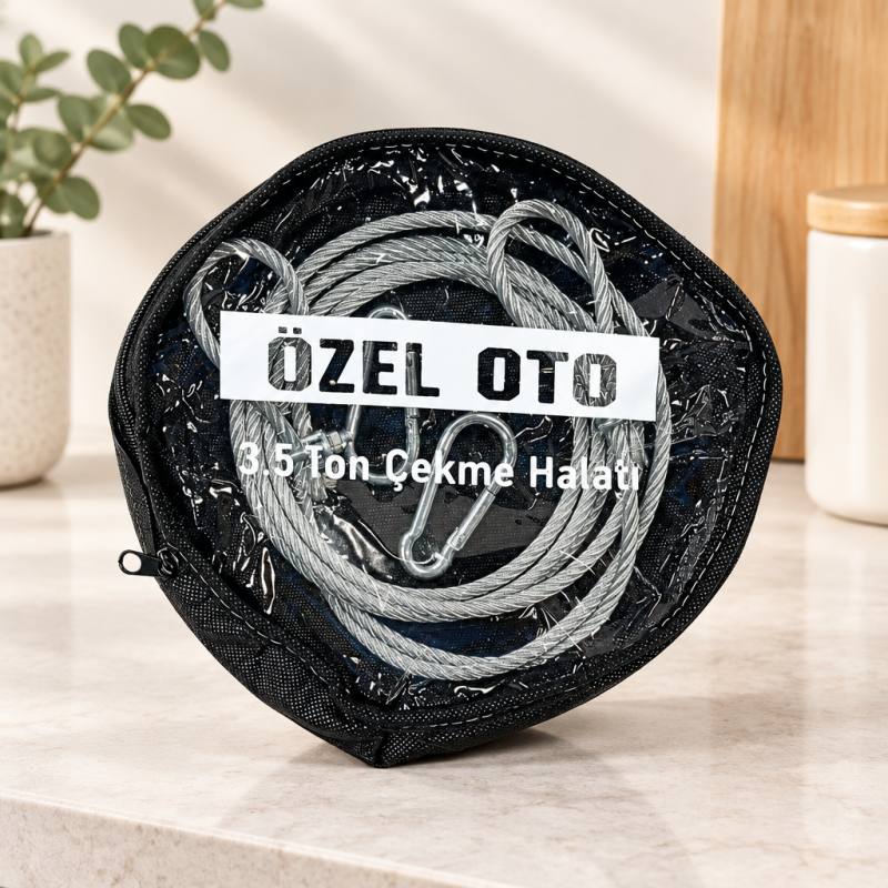 3.5 Ton Araç Çekme Halatı Çelik