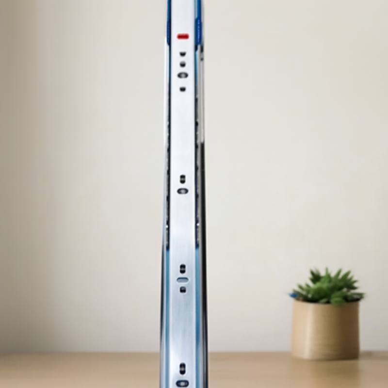 Teleskopik Bilyalı Çekmece Rayı 43x500 mm Frenli Takım