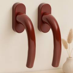 PVC pencere kolu kahverengi